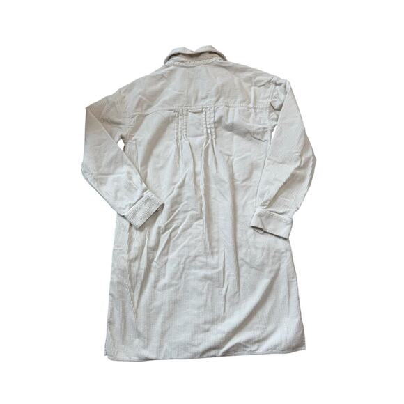 MADEWELL DRESS; Cream Corduroy size women's XS, but fits large; Long Sleeve - Picture 2 of 11